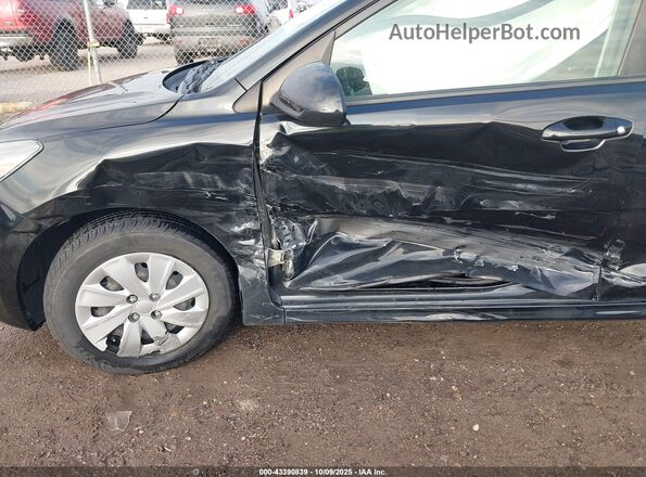 3KPA25AD7LE273249 2020 KIA RIO Black Widok z przodu