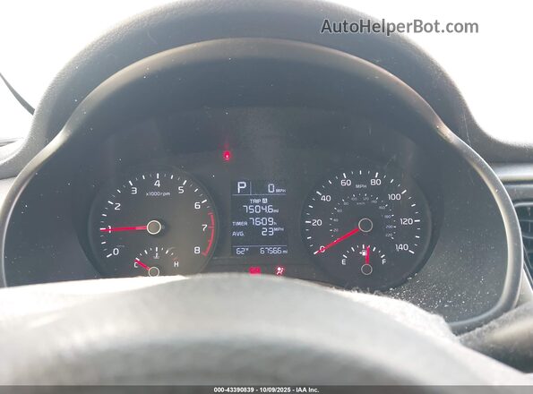 3KPA25AD7LE273249 2020 KIA RIO Black Widok tylnych siedzeń