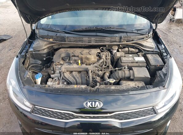 3KPA25AD7LE273249 2020 KIA RIO Black Widok z tyłu