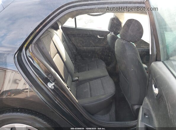 3KPA25AD7LE273249 2020 KIA RIO Black Widok naklejki z numerem VIN