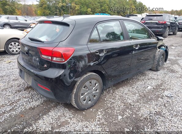 3KPA25AD7LE312132 2020 KIA RIO 5-DOOR Black Trasero derecho