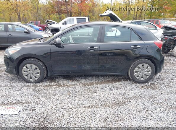 3KPA25AD7LE312132 2020 KIA RIO 5-DOOR Black Vista interior de 360 grados