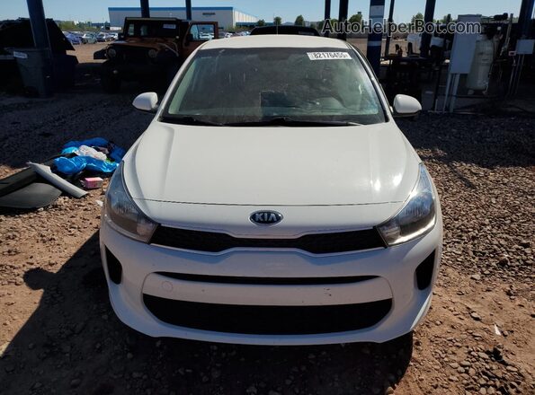 3KPA25AD8LE318294 2020 KIA RIO White Դիմացի տեսք