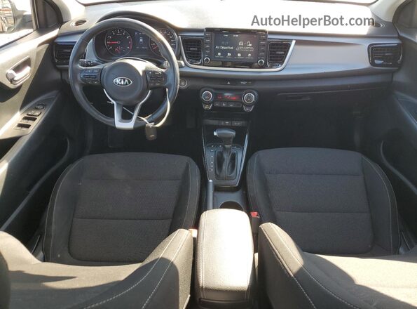 3KPA35AD8LE328109 2020 KIA RIO Silver Вид панелі приладів