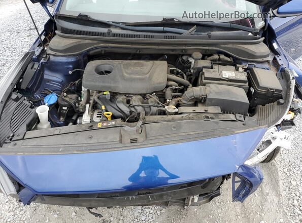 3KPC24A30KE079428 2019 HYUNDAI ACCENT Blue უკანა სალონის ხედი
