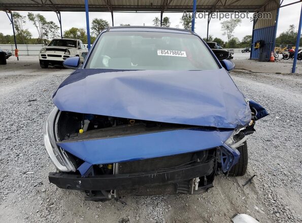 3KPC24A30KE079428 2019 HYUNDAI ACCENT Blue წინა ხედი