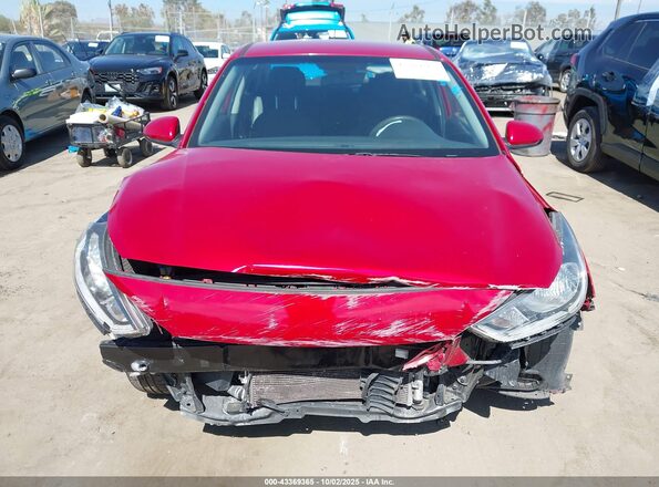 3KPC24A33JE015446 2018 HYUNDAI ACCENT Красный Вид щитка приборов