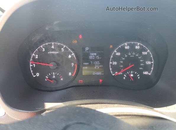 3KPC24A34JE016329 2018 HYUNDAI ACCENT Золотой 