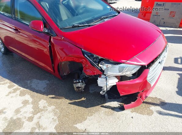 3KPC24A36JE015263 2018 HYUNDAI ACCENT Red 