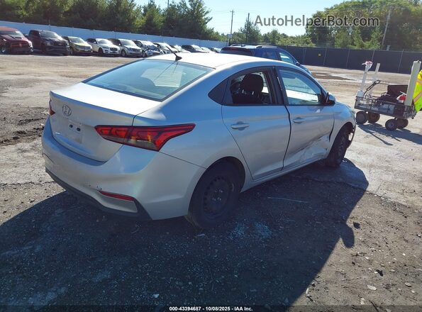 3KPC24A3XKE073264 2019 HYUNDAI ACCENT Серебряный Задняя правая четверть