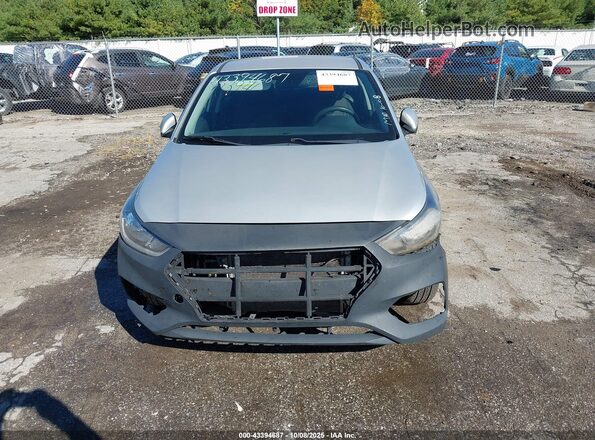 3KPC24A3XKE073264 2019 HYUNDAI ACCENT Серебряный Вид щитка приборов