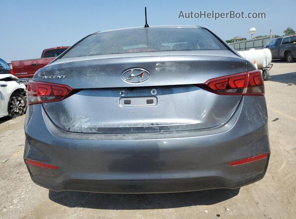 3KPC24A60LE114917 2020 HYUNDAI ACCENT Silver Вид ззаду