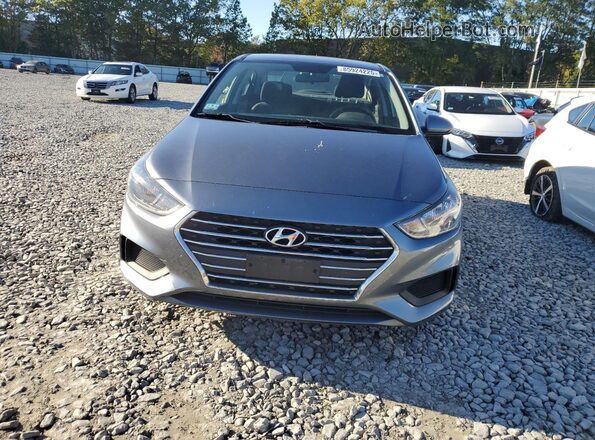 3KPC24A60LE122645 2020 HYUNDAI ACCENT Gray წინა ხედი