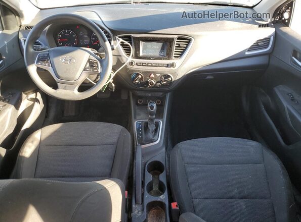 3KPC24A60LE122645 2020 HYUNDAI ACCENT Gray წინა პანელის ხედი