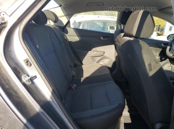 3KPC24A60LE122645 2020 HYUNDAI ACCENT Gray უკანა სავარძლების ხედი