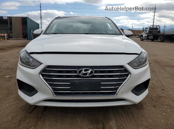 3KPC24A60LE123925 2020 HYUNDAI ACCENT White წინა ხედი