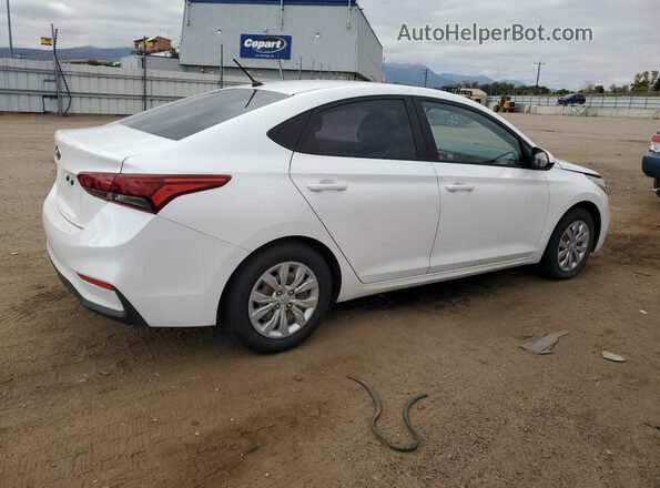 3KPC24A60LE123925 2020 HYUNDAI ACCENT White უკანა მარჯვენა