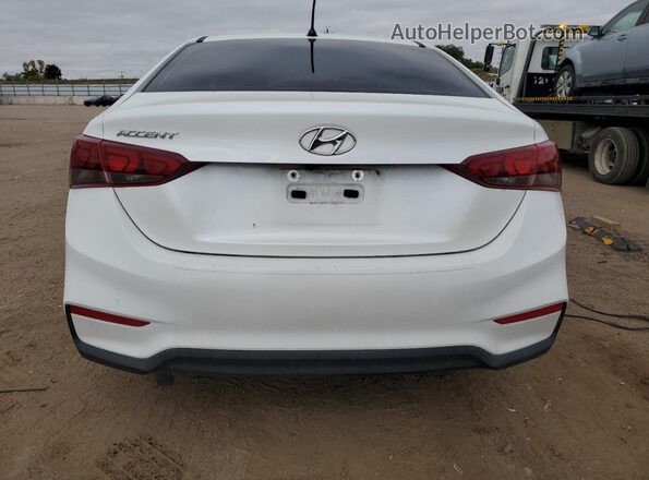 3KPC24A60LE123925 2020 HYUNDAI ACCENT White უკანა ხედი