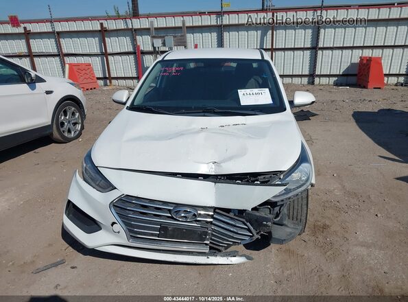 3KPC24A61LE101853 2020 HYUNDAI ACCENT White Սարքավորումների վահանակի տեսք