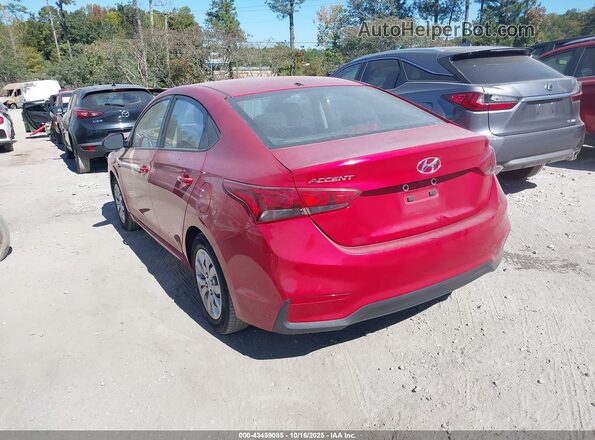 3KPC24A61LE103960 2020 HYUNDAI ACCENT Red Tył lewy