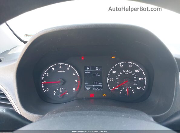 3KPC24A61LE103960 2020 HYUNDAI ACCENT Red Widok tylnych siedzeń