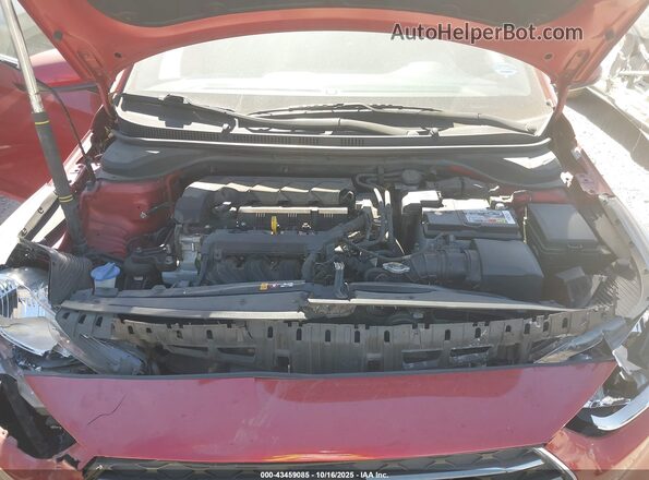 3KPC24A61LE103960 2020 HYUNDAI ACCENT Red Widok z tyłu