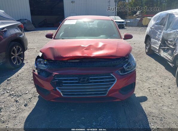 3KPC24A61LE103960 2020 HYUNDAI ACCENT Red Widok zestawu wskaźników