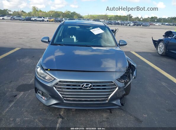 3KPC24A61LE111671 2020 HYUNDAI ACCENT Light Blue Вид панелі приладів