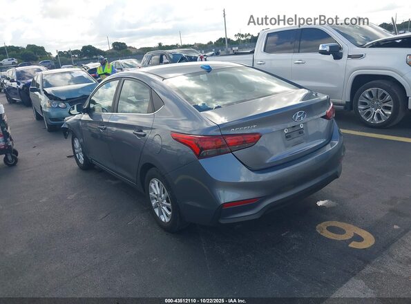3KPC24A61LE111671 2020 HYUNDAI ACCENT Light Blue Задня ліва чверть