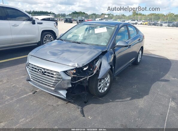 3KPC24A61LE111671 2020 HYUNDAI ACCENT Light Blue Вид спереду