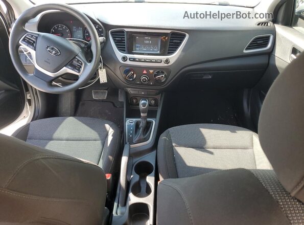 3KPC24A61LE123979 2020 HYUNDAI ACCENT Silver Вид панелі приладів