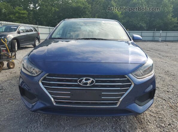 3KPC24A61LE125764 2020 HYUNDAI ACCENT Blue Вид спереду