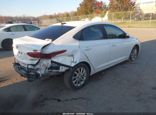 3KPC24A61ME134434 2021 HYUNDAI ACCENT White Tył prawy
