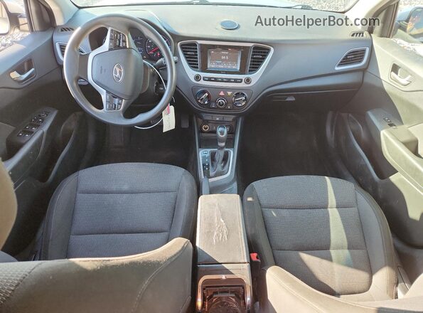 3KPC24A62LE115809 2020 HYUNDAI ACCENT Silver Առջևի վահանակի տեսք