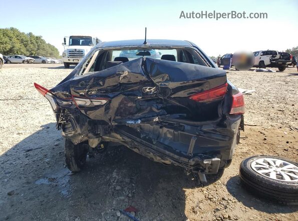 3KPC24A63ME128554 2021 HYUNDAI ACCENT Black უკანა ხედი