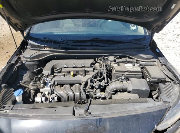 3KPC24A63ME128554 2021 HYUNDAI ACCENT Black უკანა სალონის ხედი