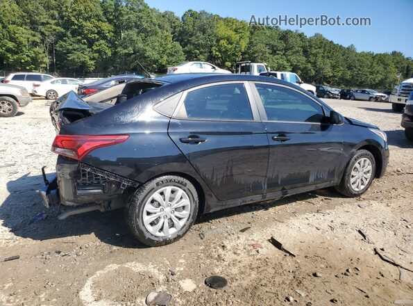 3KPC24A63ME128554 2021 HYUNDAI ACCENT Black უკანა მარჯვენა