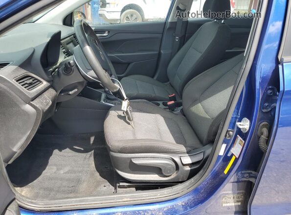 3KPC24A63ME137402 2021 HYUNDAI ACCENT Blue Սալոնի դիմացի տեսք
