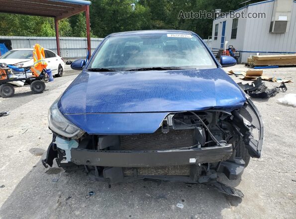 3KPC24A63ME137402 2021 HYUNDAI ACCENT Blue Դիմացի տեսք