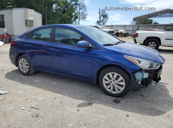 3KPC24A63ME137402 2021 HYUNDAI ACCENT Blue Առջևի աջ