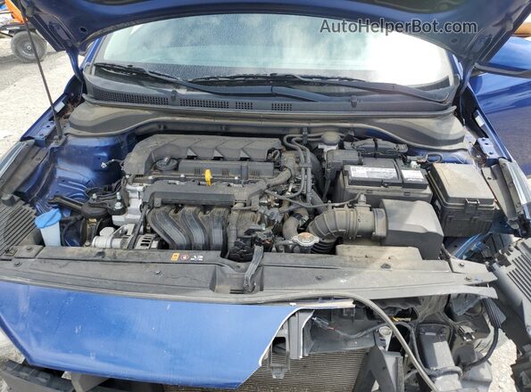 3KPC24A63ME137402 2021 HYUNDAI ACCENT Blue Սալոնի հետևի տեսք