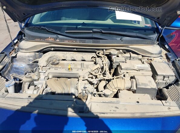 3KPC24A63ME141238 2021 HYUNDAI ACCENT Blue უკანა ხედი