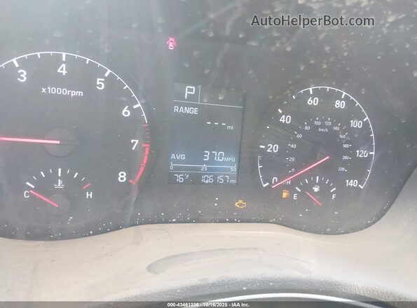 3KPC24A63ME141238 2021 HYUNDAI ACCENT Blue უკანა სავარძლების ხედი
