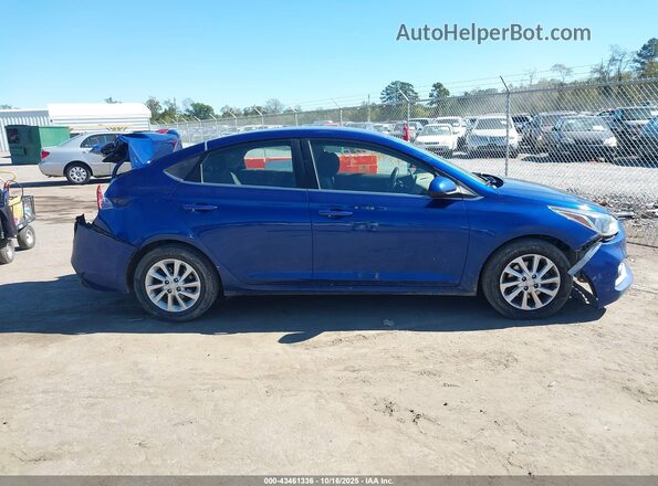 3KPC24A63ME141238 2021 HYUNDAI ACCENT Blue უკანა სალონის ხედი