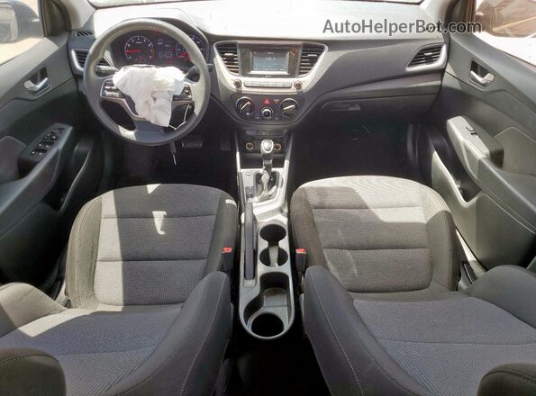 3KPC24A63ME144415 2021 HYUNDAI ACCENT Black Dashboard view