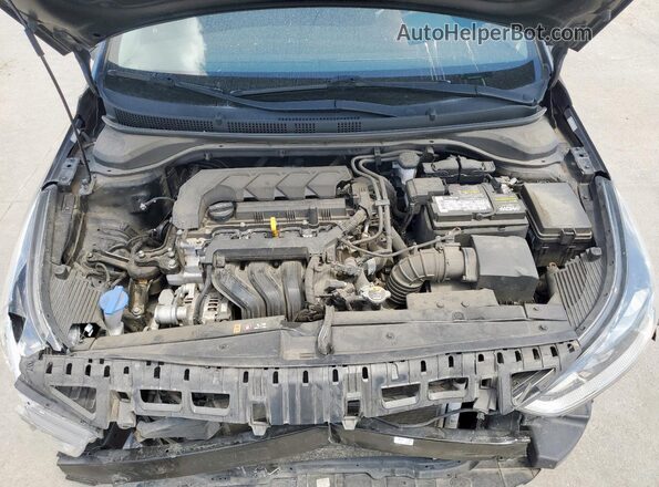 3KPC24A63ME144415 2021 HYUNDAI ACCENT Black Rear interior view