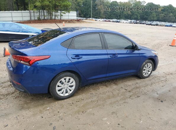 3KPC24A63ME150800 2021 HYUNDAI ACCENT Blue Հետևի աջ