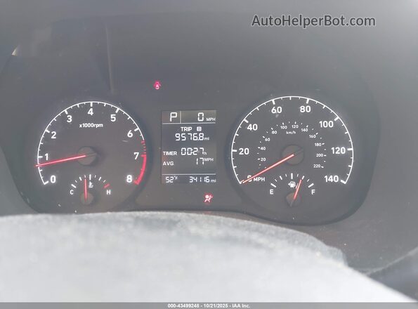 3KPC24A63NE170126 2022 HYUNDAI ACCENT Черный Вид задних сидений