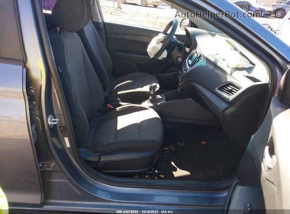 3KPC24A64LE113060 2020 HYUNDAI ACCENT Gray Vista interior delantera