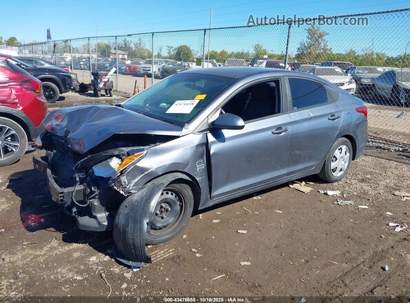 3KPC24A64LE113060 2020 HYUNDAI ACCENT Gray Vista tres cuartos delantera izquierda